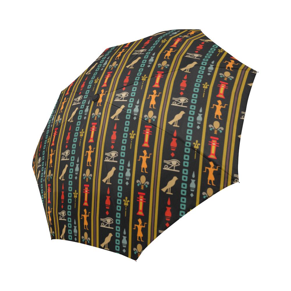 Eye of Horus Egypt Style Pattern Automatic Foldable Umbrella