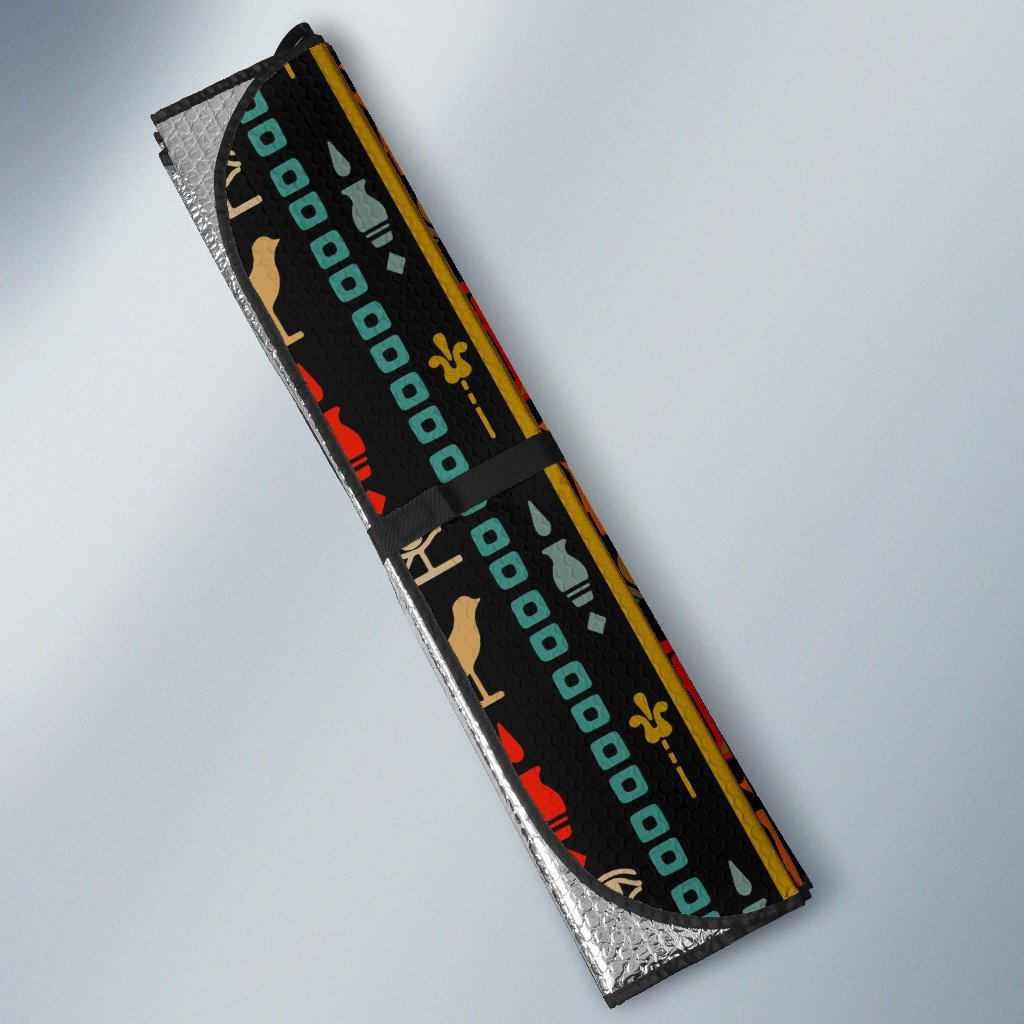 Eye of Horus Egypt Style Pattern Car Sun Shade For Windshield
