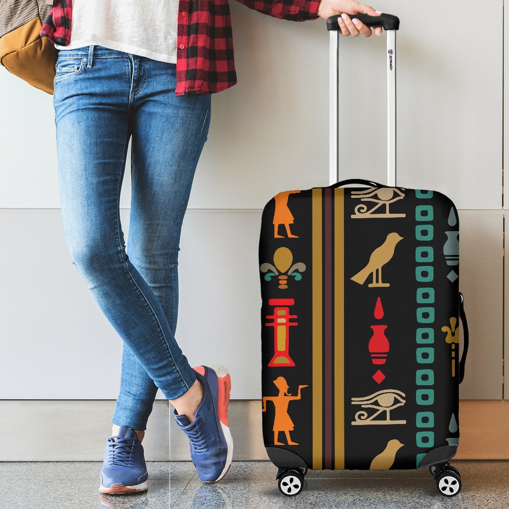 Eye Of Horus Egypt Style Pattern Luggage Cover Protector