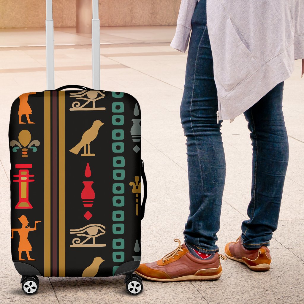 Eye Of Horus Egypt Style Pattern Luggage Cover Protector