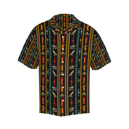 Eye of Horus Egypt Style Pattern Men Aloha Hawaiian Shirt