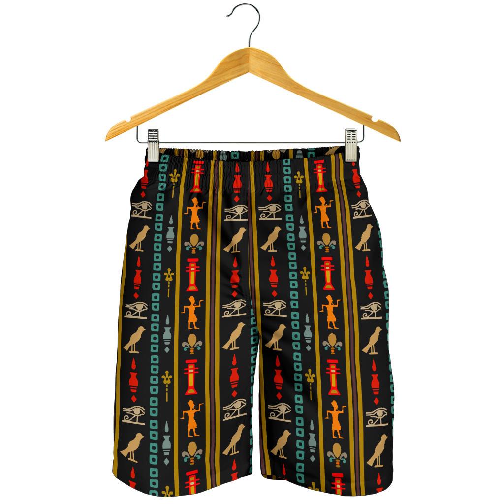 Eye of Horus Egypt Style Pattern Mens Shorts-JTAMIGO.COM