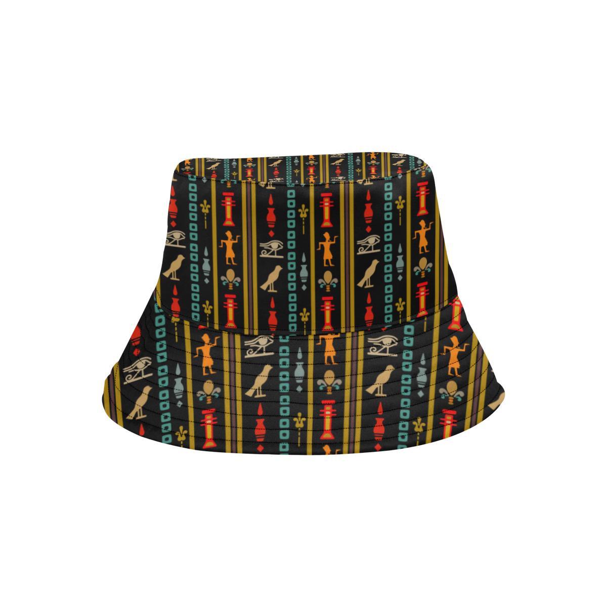 Eye of Horus Egypt Style Pattern Unisex Bucket Hat