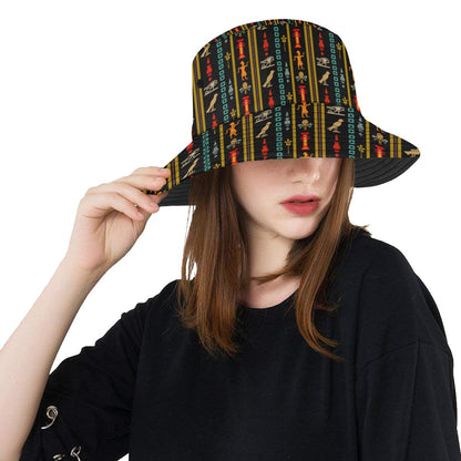 Eye of Horus Egypt Style Pattern Unisex Bucket Hat