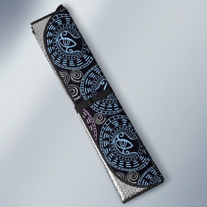 Eye of Horus Ethnic Pattern Car Sun Shade For Windshield