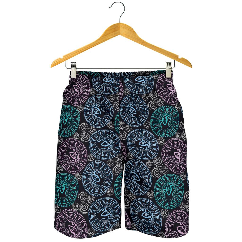 Eye of Horus Ethnic Pattern Mens Shorts-JTAMIGO.COM