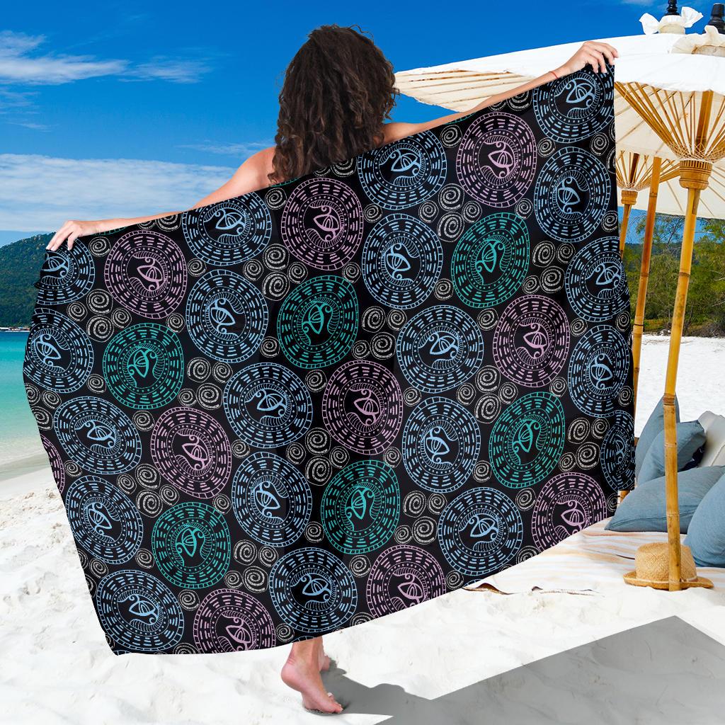 Eye of Horus Ethnic Pattern Sarong Pareo Wrap