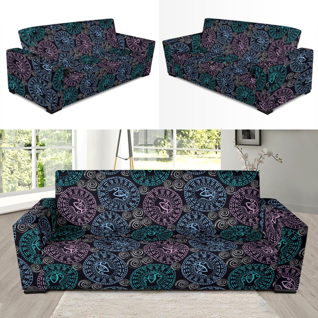 Eye of Horus Ethnic Pattern Sofa Slipcover-JTAMIGO.COM