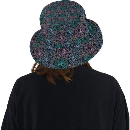 Eye of Horus Ethnic Pattern Unisex Bucket Hat