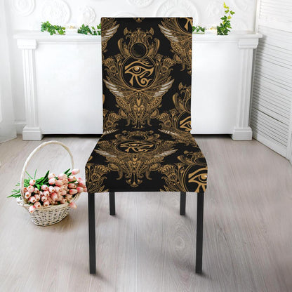 Eye of Horus Mandala Style Dinning Chair Slipper-JTAMIGO.COM