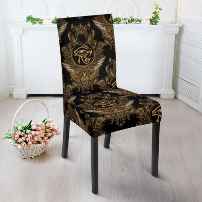 Eye of Horus Mandala Style Dinning Chair Slipper-JTAMIGO.COM