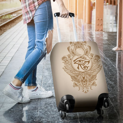 Eye Of Horus Mandala Style Luggage Cover Protector