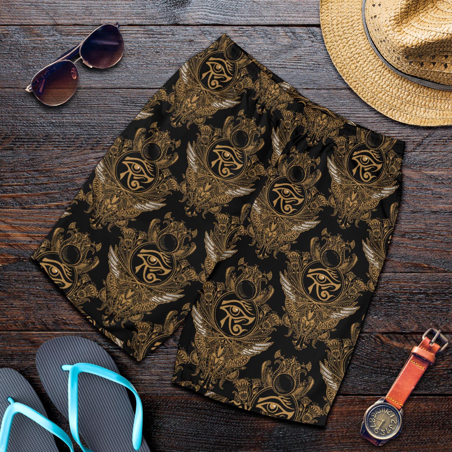 Eye of Horus Mandala Style Mens Shorts-JTAMIGO.COM