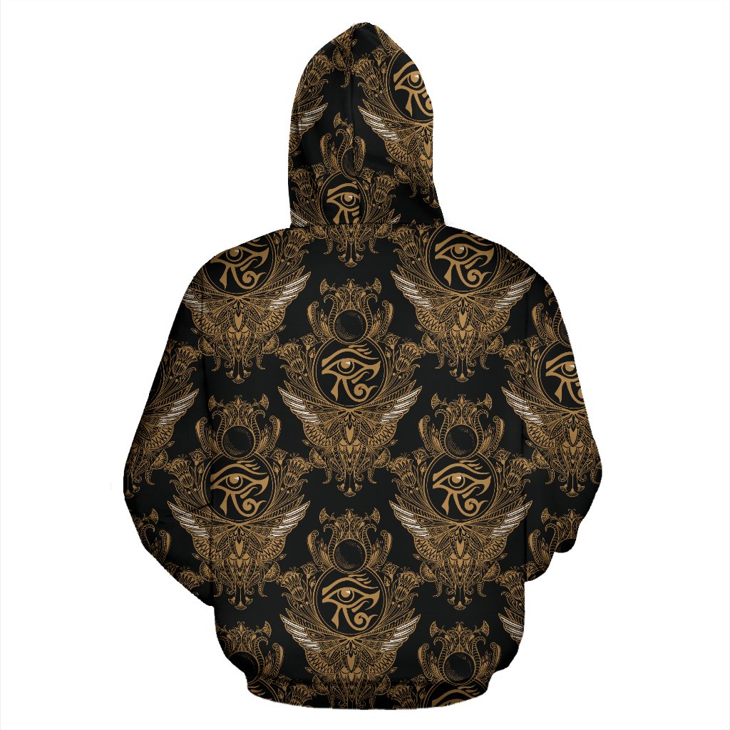 Eye of Horus Mandala Style Pullover Hoodie