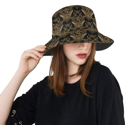 Eye of Horus Mandala Style Unisex Bucket Hat