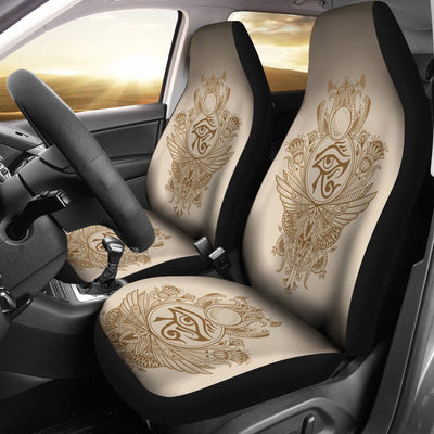 Eye of Horus Mandala Style Universal Fit Car Seat Covers