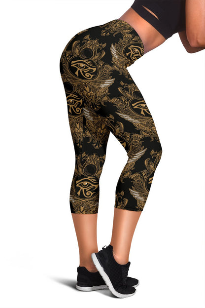 Eye of Horus Mandala Style Women Capris
