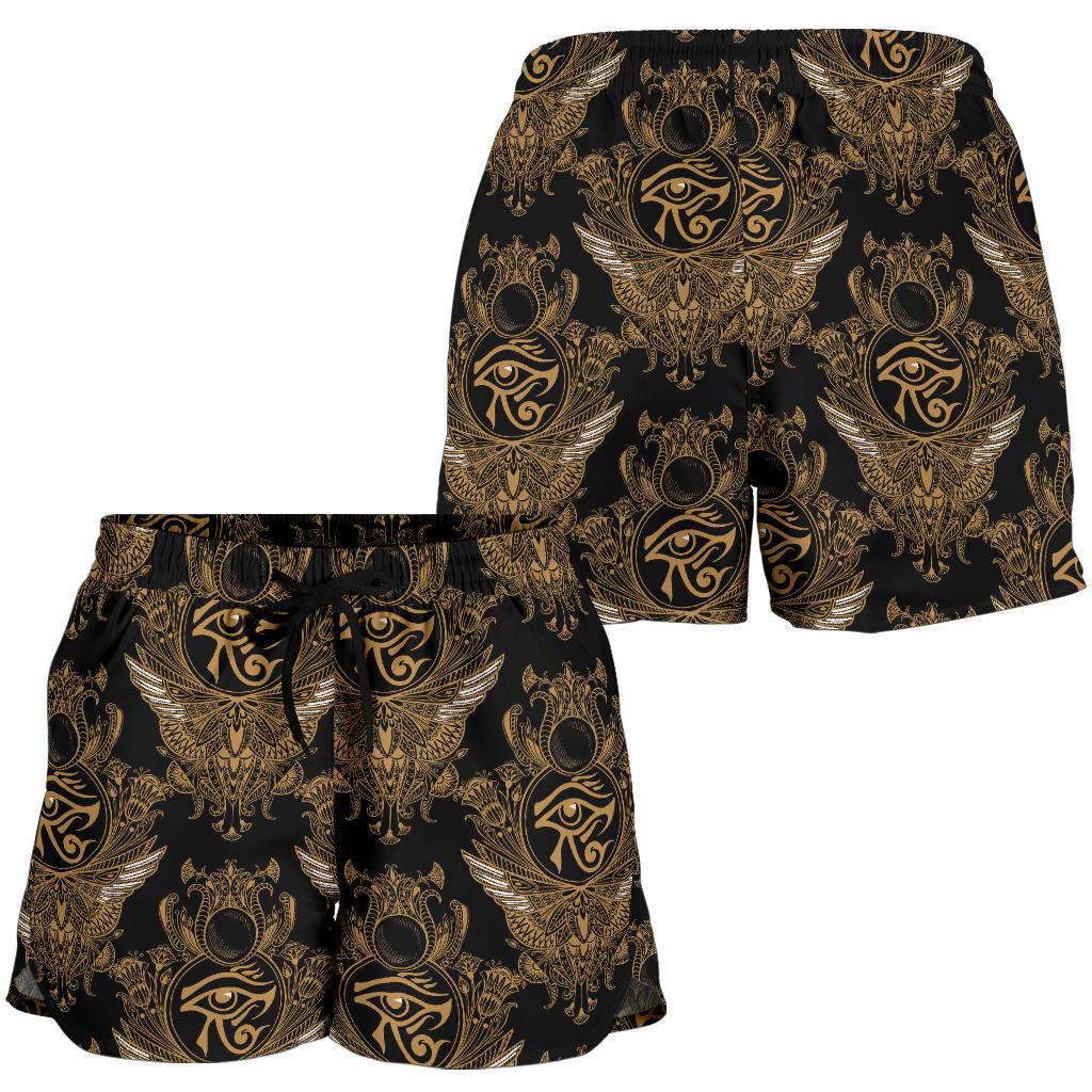 Eye of Horus Mandala Style Women Shorts-JTAMIGO.COM