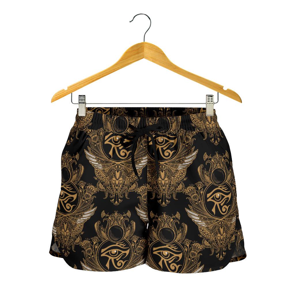 Eye of Horus Mandala Style Women Shorts-JTAMIGO.COM