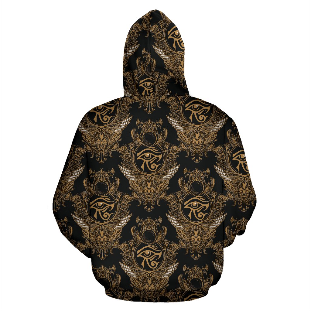 Eye of Horus Mandala Style Zip Up Hoodie