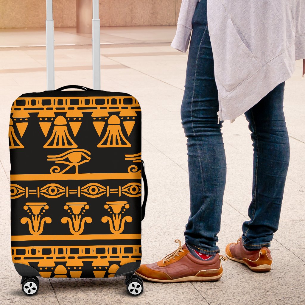 Eye Of Horus Tribal Egypt Pattern Luggage Cover Protector