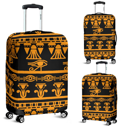 Eye Of Horus Tribal Egypt Pattern Luggage Cover Protector