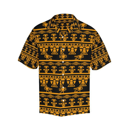 Eye of Horus Tribal Egypt Pattern Men Aloha Hawaiian Shirt