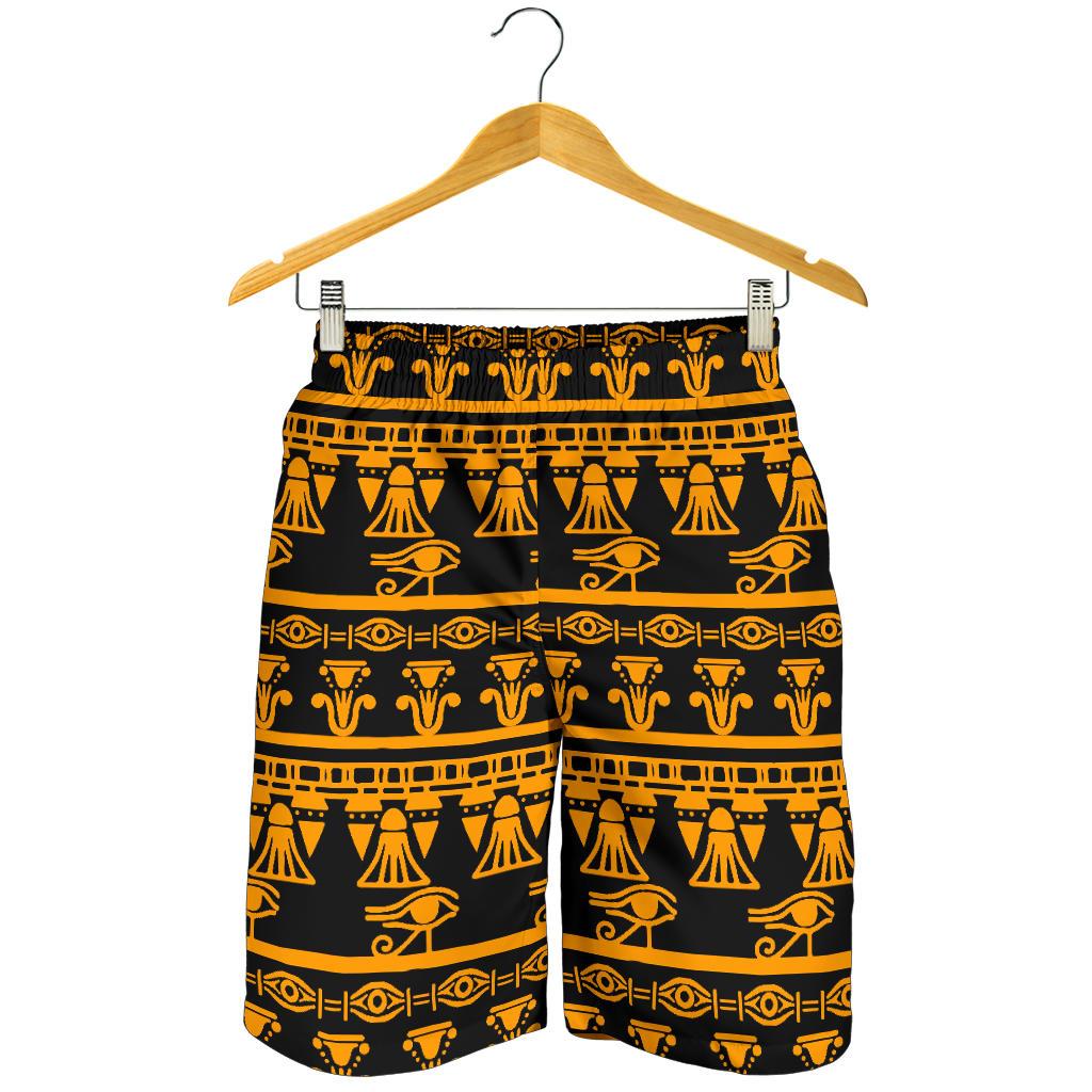 Eye of Horus Tribal Egypt Pattern Mens Shorts-JTAMIGO.COM