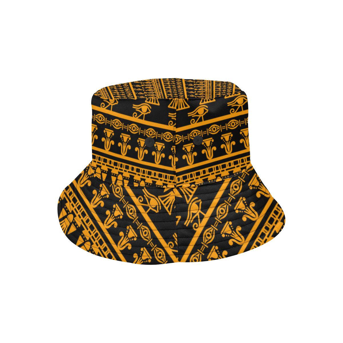 Eye of Horus Tribal Egypt Pattern Unisex Bucket Hat