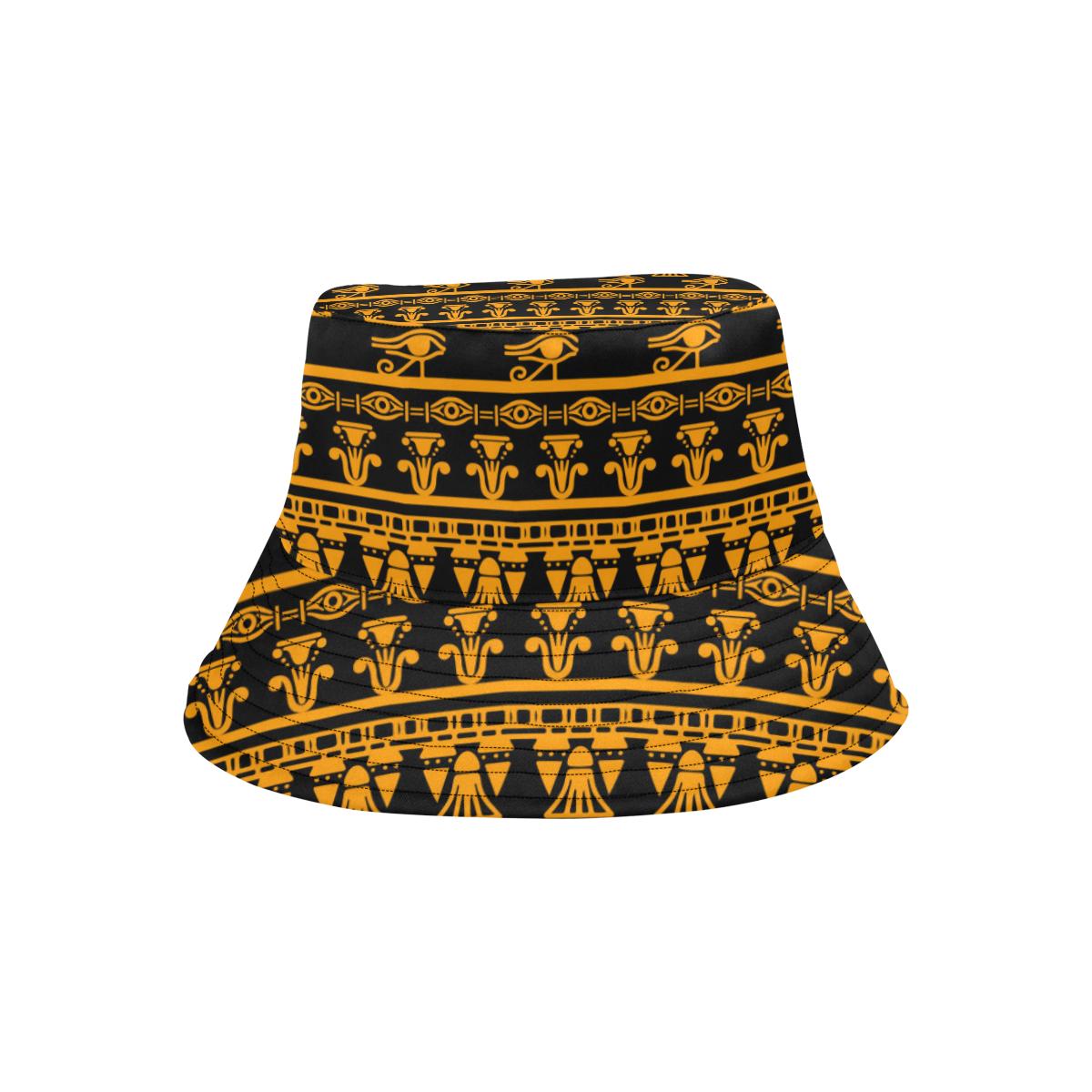 Eye of Horus Tribal Egypt Pattern Unisex Bucket Hat