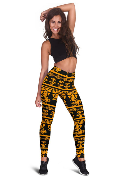 Eye of Horus Tribal Egypt Pattern Women Leggings