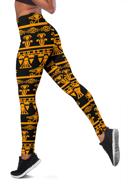 Eye of Horus Tribal Egypt Pattern Women Leggings