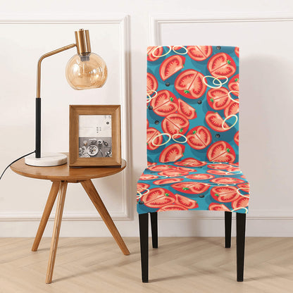 Tomato Print Design LKS301 Dining Chair Slipcover