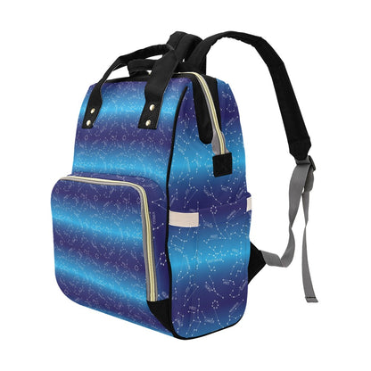 Virgo Print Design LKS302 Diaper Bag Backpack