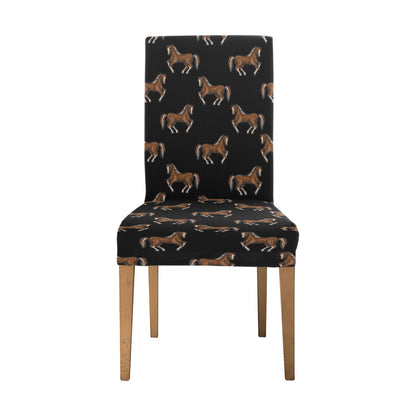 Horse Print Design LKS3010 Dining Chair Slipcover