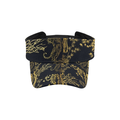 Tiger Gold Print Design LKS307 Unisex Sun Visor