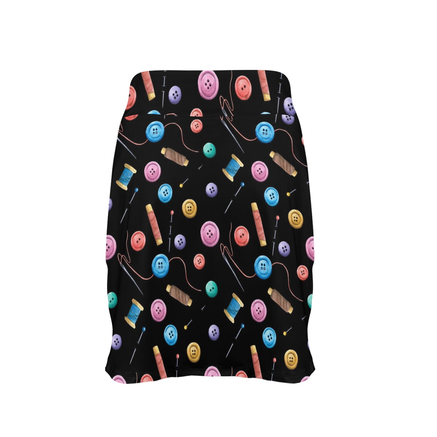 Sewing Print Design LKS309 17" Golf & Pickleball Skort with Pockets