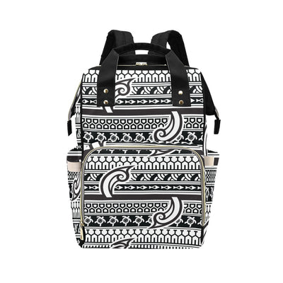 Samoan Style Print Design LKS305 Diaper Bag Backpack