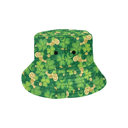 Shamrock Print Design LKS301 Unisex Bucket Hat