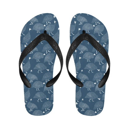 Guinea Fowl Print Design LKS401 Flip Flops