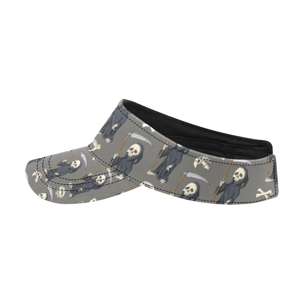 Skeleton Print Design LKS308 Unisex Sun Visor