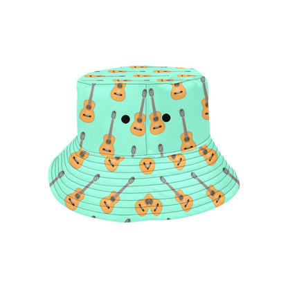 Acoustic Guitar Print Design LKS403 Unisex Bucket Hat