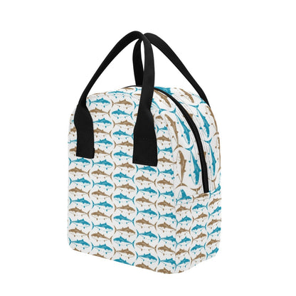 Tuna Fish Print Design LKS301 Insulated Lunch Bag