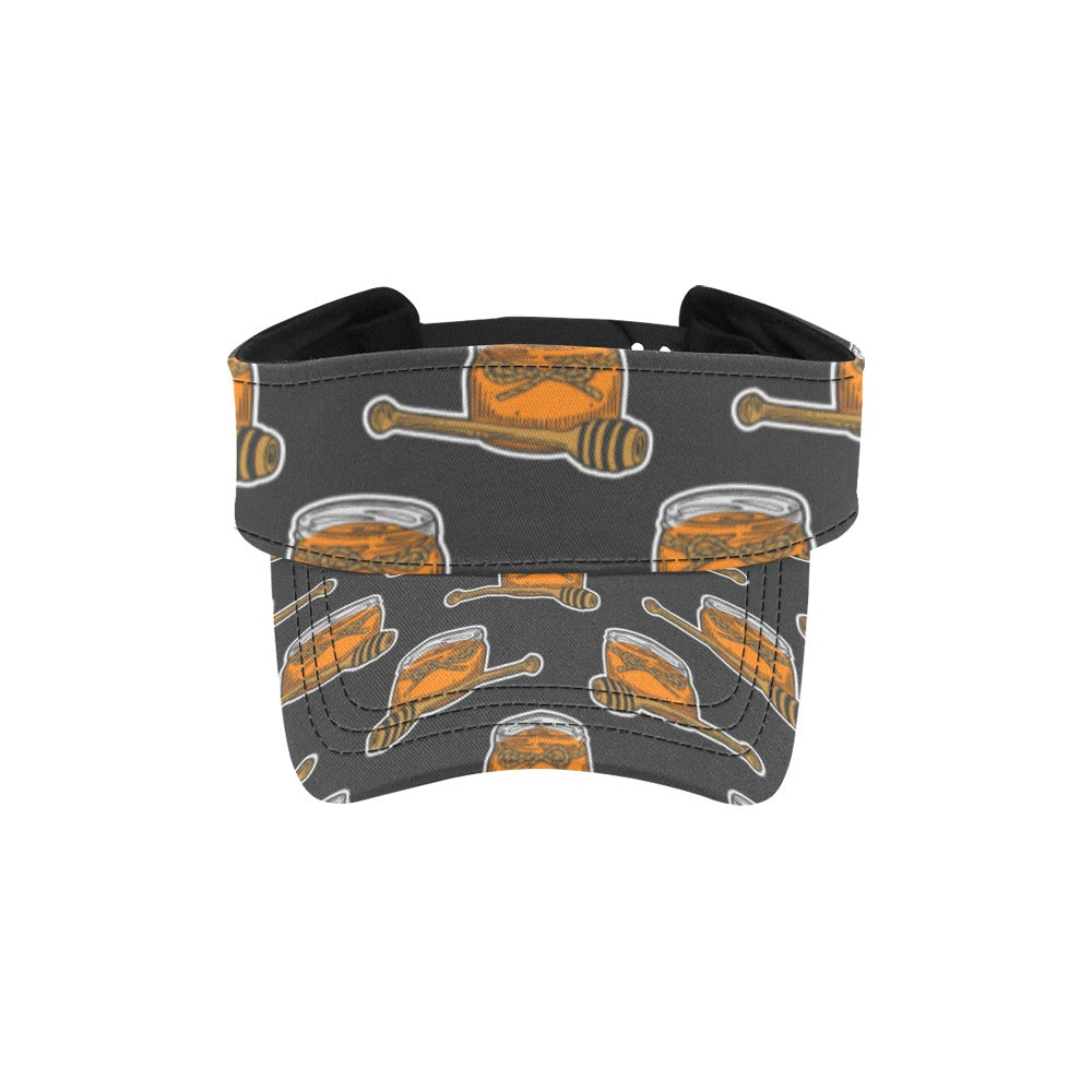 Honey Bee Print Design LKS305 Unisex Sun Visor