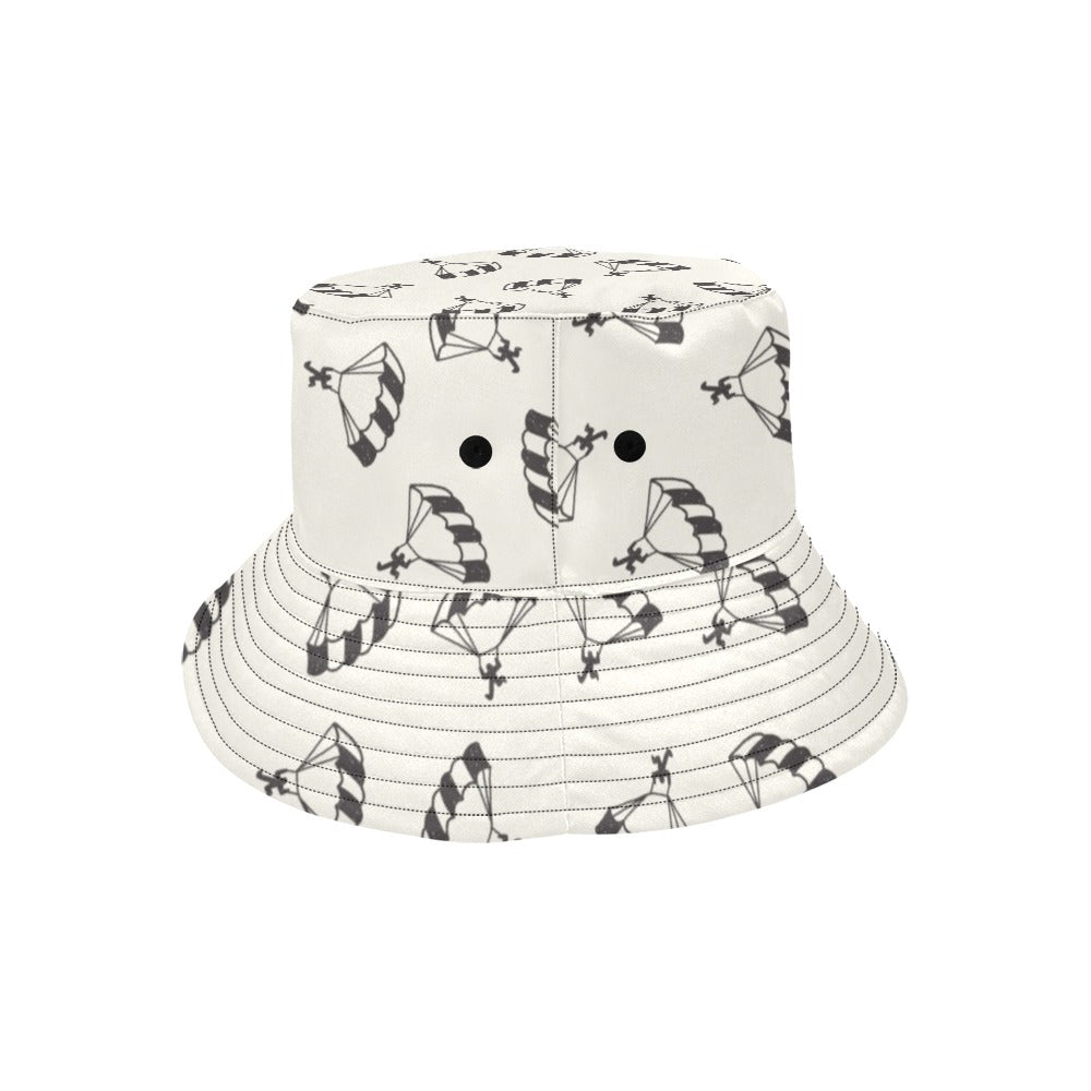 Skydiver Print Design LKS301 Unisex Bucket Hat