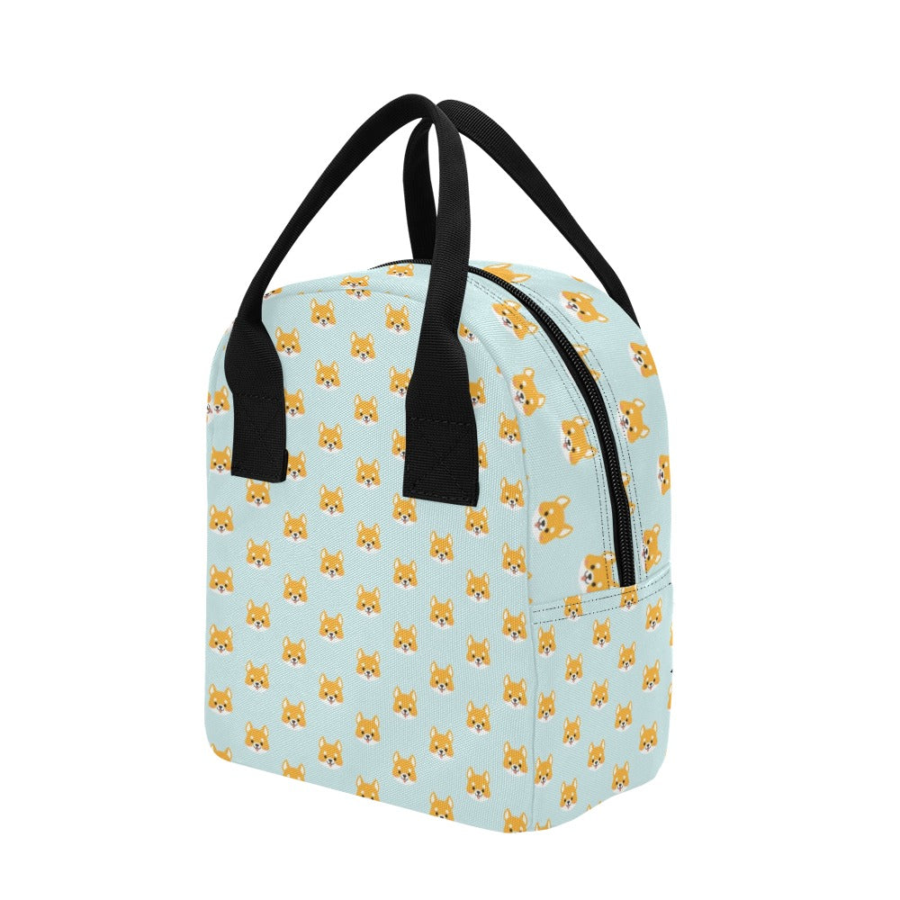 Shiba Inu Print Design LKS301 Insulated Lunch Bag