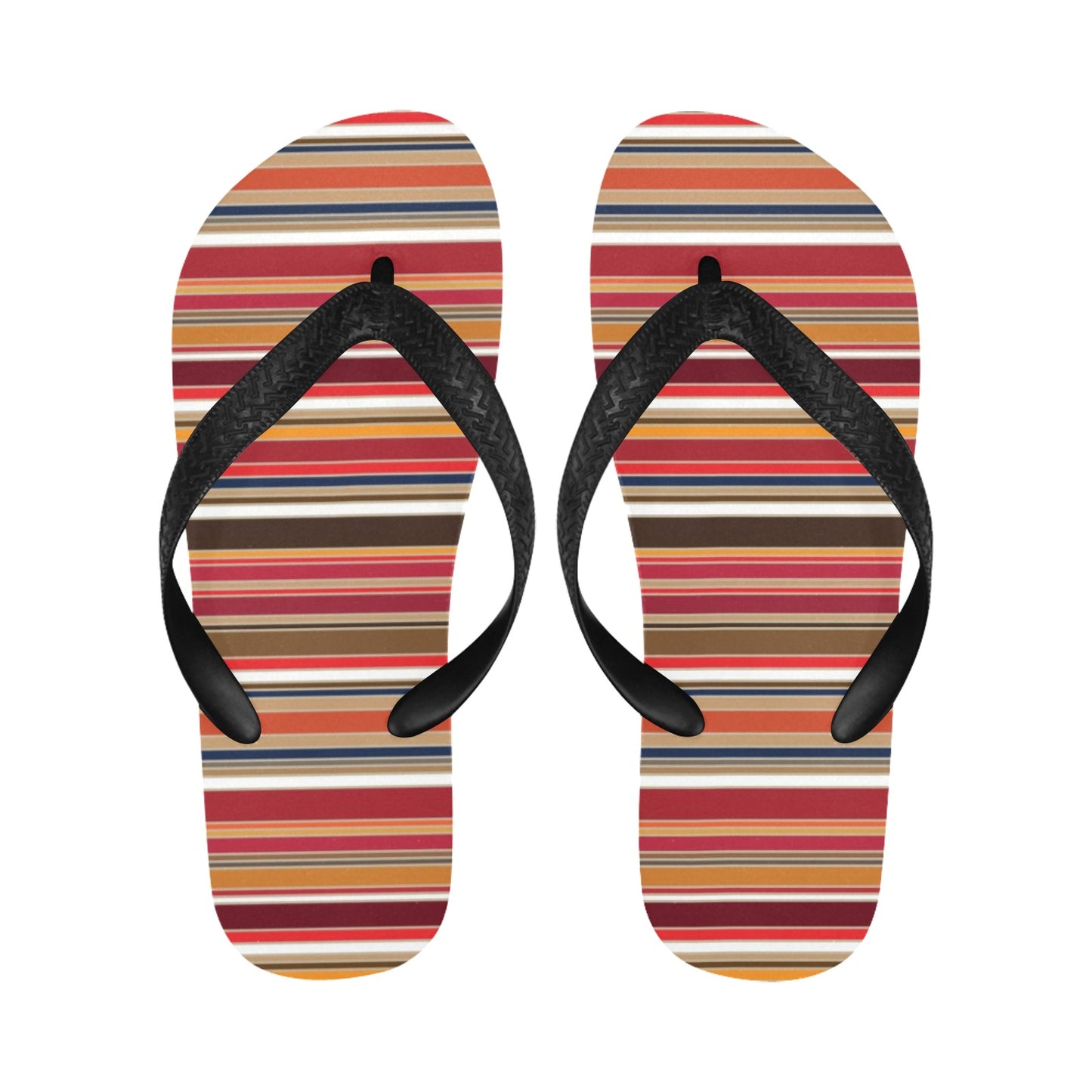 Serape Print Design LKS301 Flip Flops