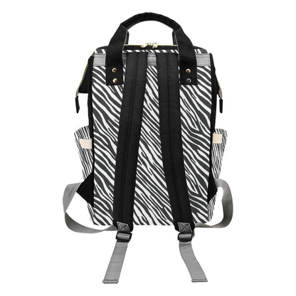 Zebra Classic Print Design LKS302 Diaper Bag Backpack