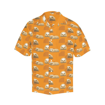 Guinea Pig Print Design LKS403 Men's Men's Hawaiian Shirt