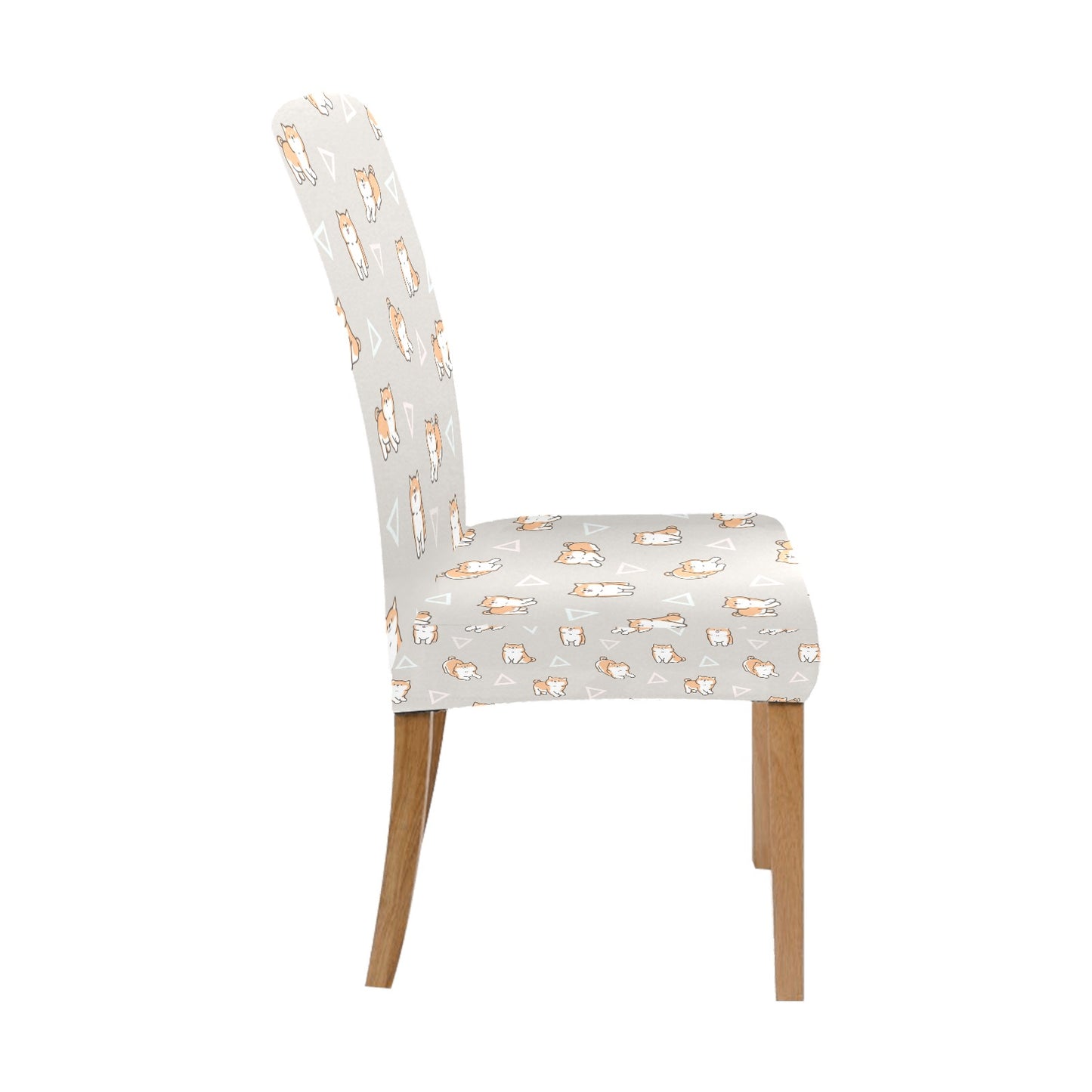 Shiba Inu Print Design LKS307 Dining Chair Slipcover
